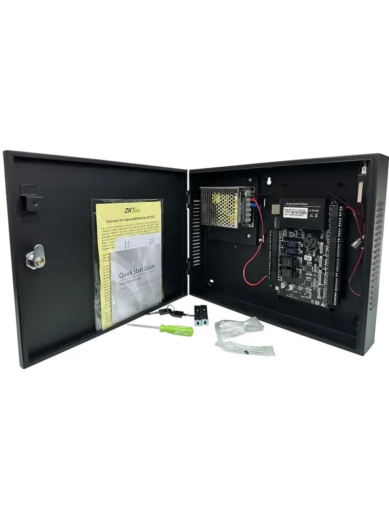 ZKTECO C3200Plus- Panel de control de acceso RFID, 2 puertas, 4 vías,  6