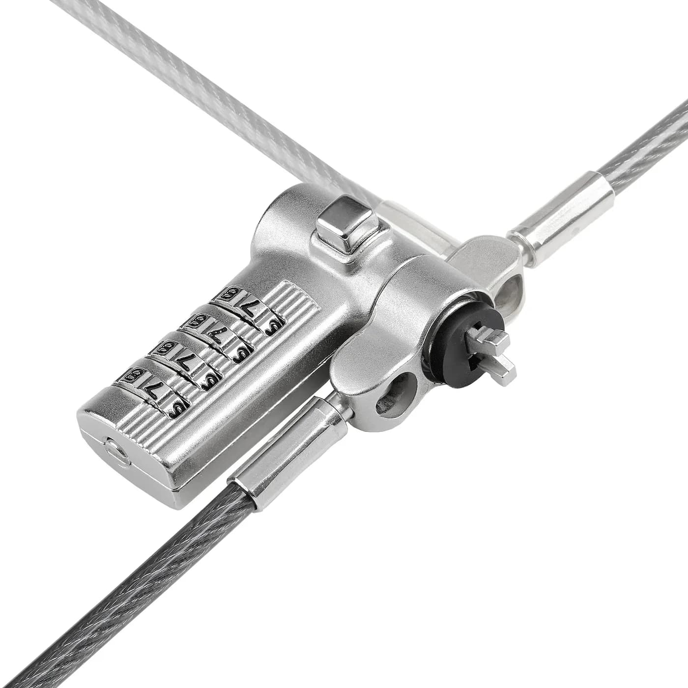 StarTech.com UNIVCS-LAPTOP-LOCK cable antirrobo Negro, Plata 2 m 6