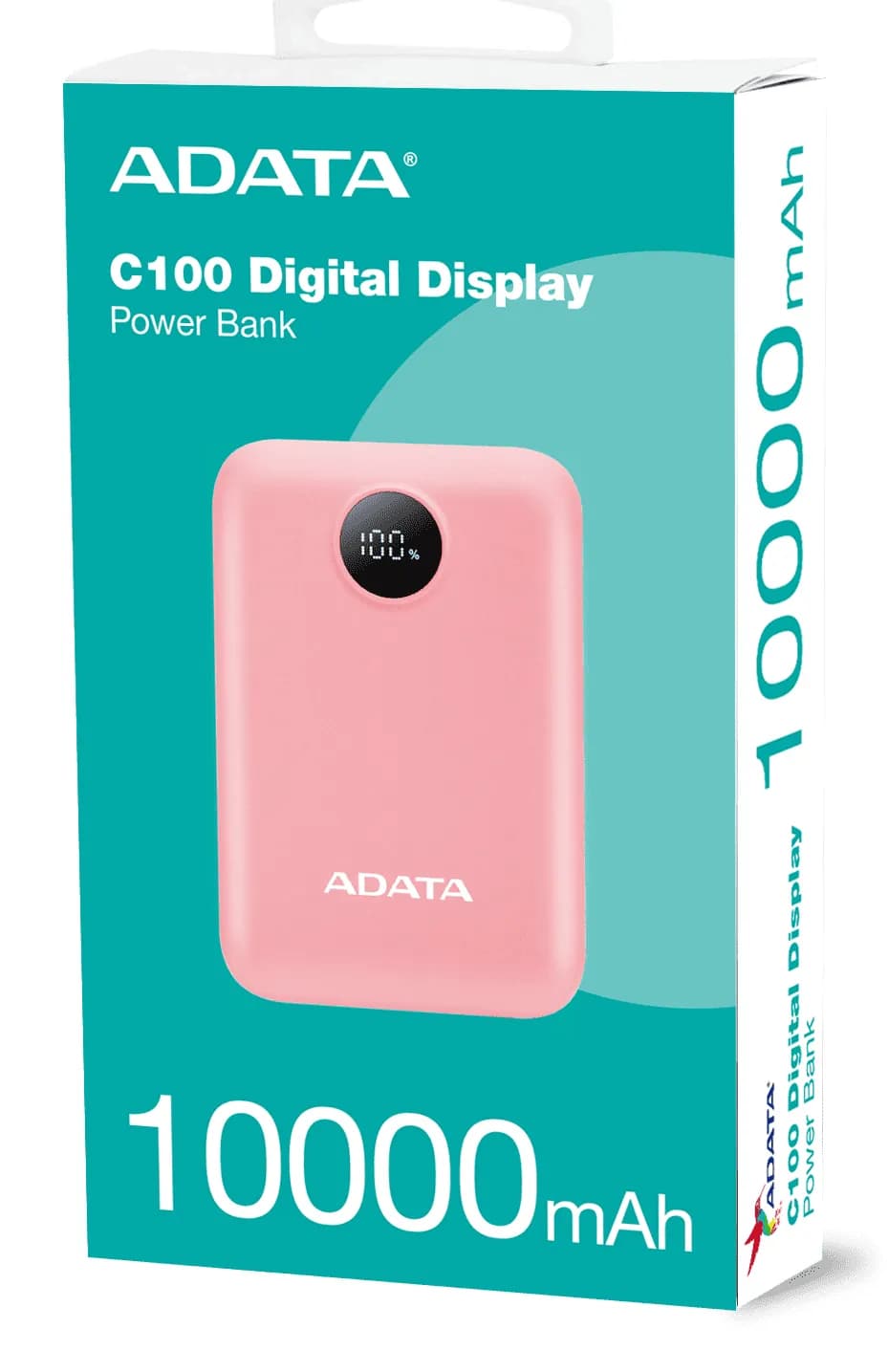ADATA C100 Polímero de litio 10000 mAh Rosa 6