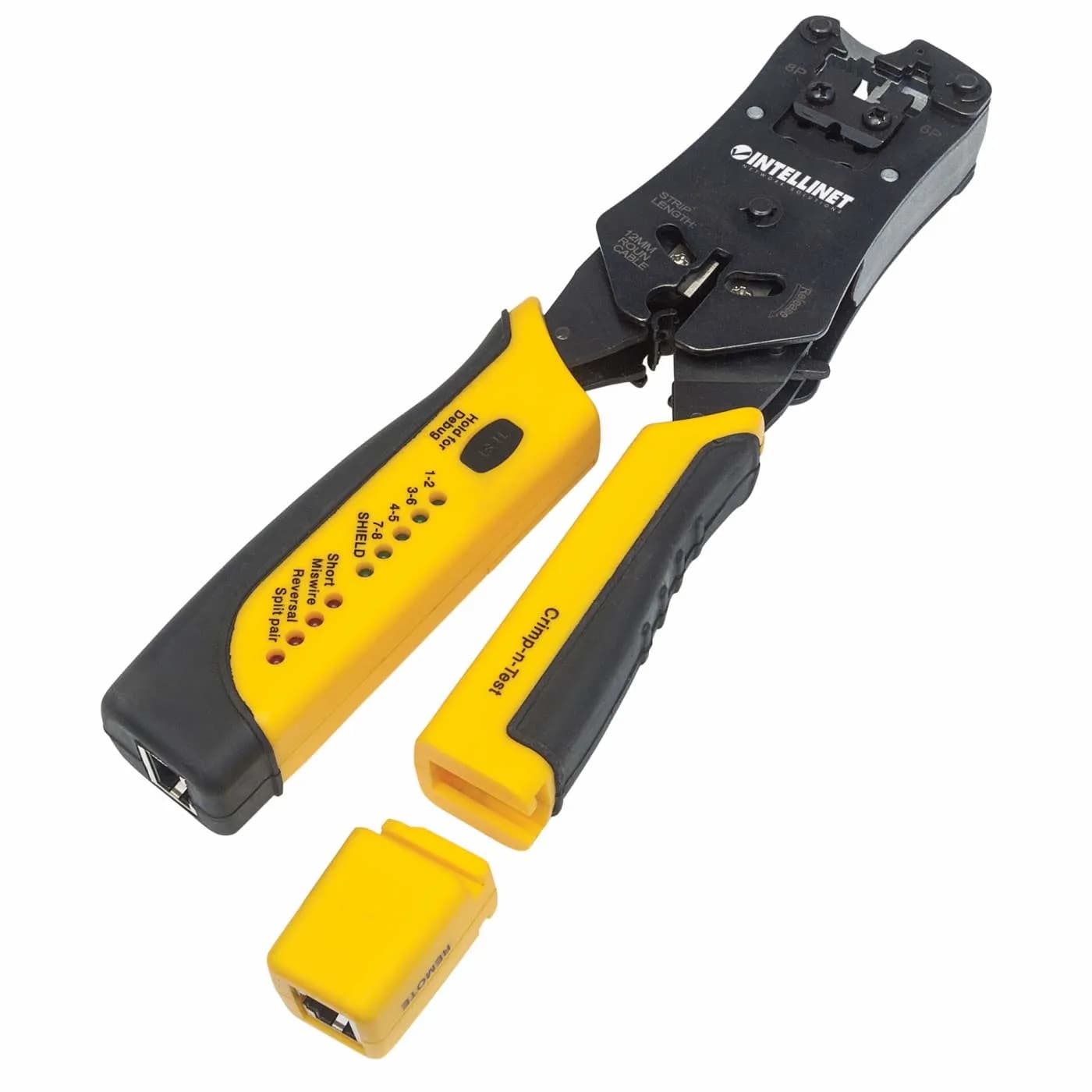 Intellinet Pinza Crimpeadora Universal de Plugs Modulares y Probador d 6