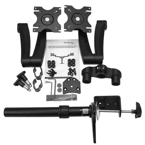 StarTech.com Soporte con Brazos Articulados para Dos Monitores 8