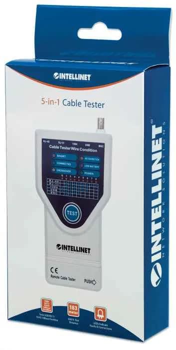 Intellinet Probador de cable 5 en 1 7