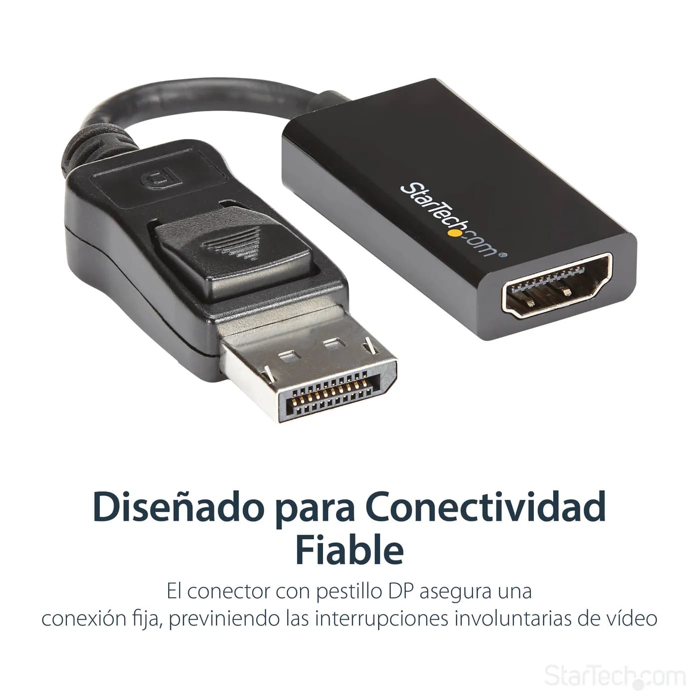 StarTech.com Adaptador Conversor DisplayPort a HDMI - 4K 60Hz 10