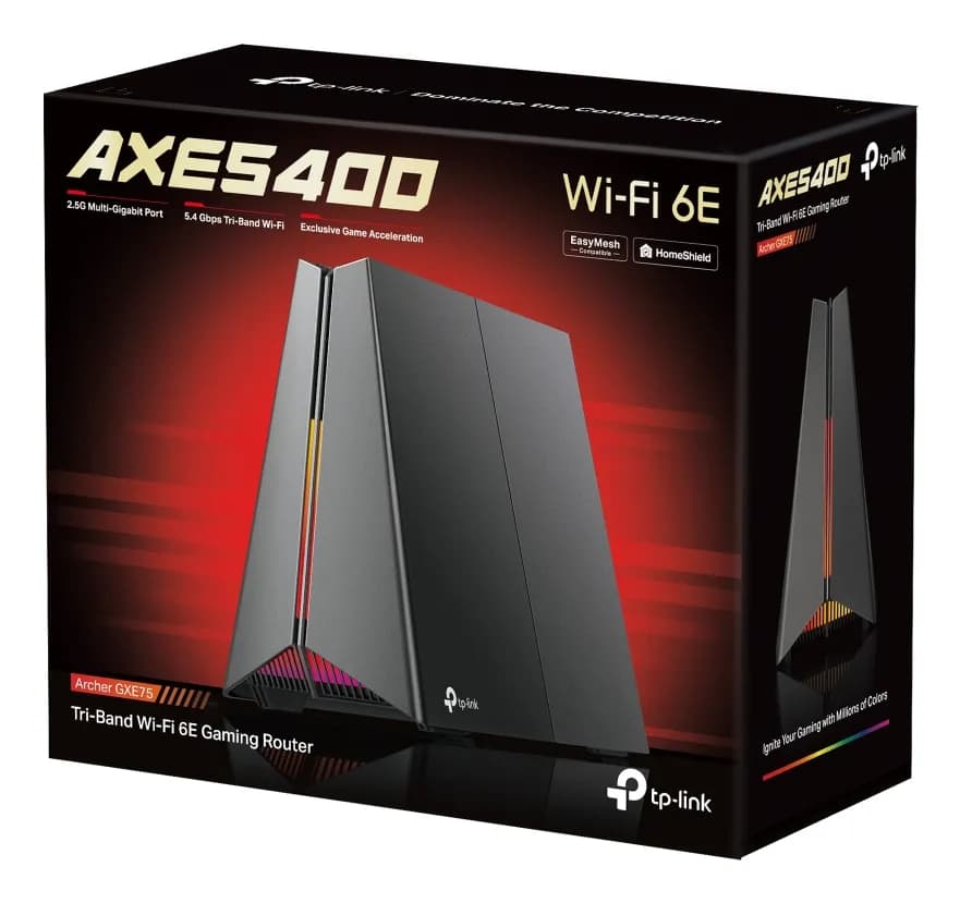 TP-Link Archer GXE75 router inalámbrico 2.5 Gigabit Ethernet Triple ba 6