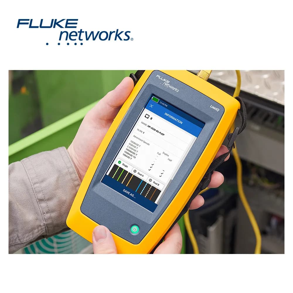 TESTER DE CABLES Y DE RED LINKIQ FLUKE NETWORKS LIQ-100 PERMITE ENCONT 6