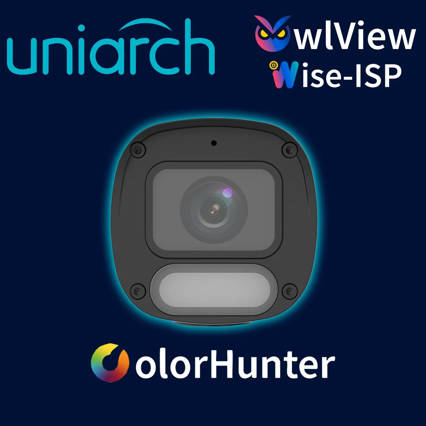 CAMARA IP BULLET OWLVIEW UNIARCH IPC-B242-ADF28K-WP / 2MP / LENTE 2.8M 5