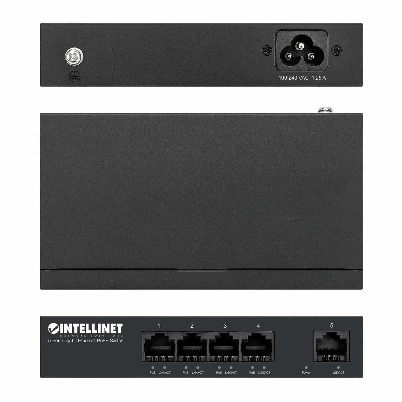 Intellinet 561792 dispositivo de redes Gigabit Ethernet (10/100/1000)  5