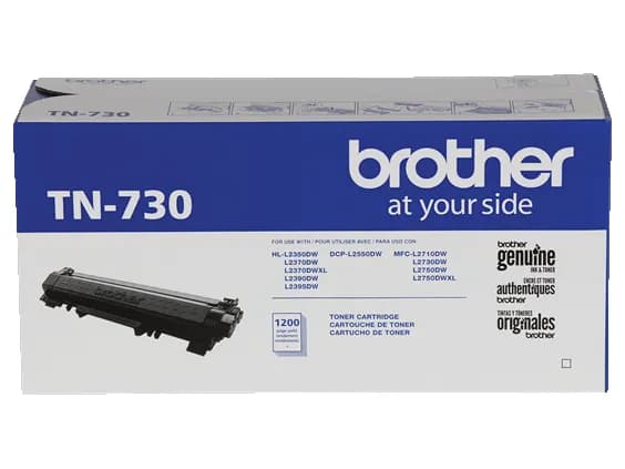 Brother TN730 cartucho de tóner 1 pieza(s) Original Negro 5