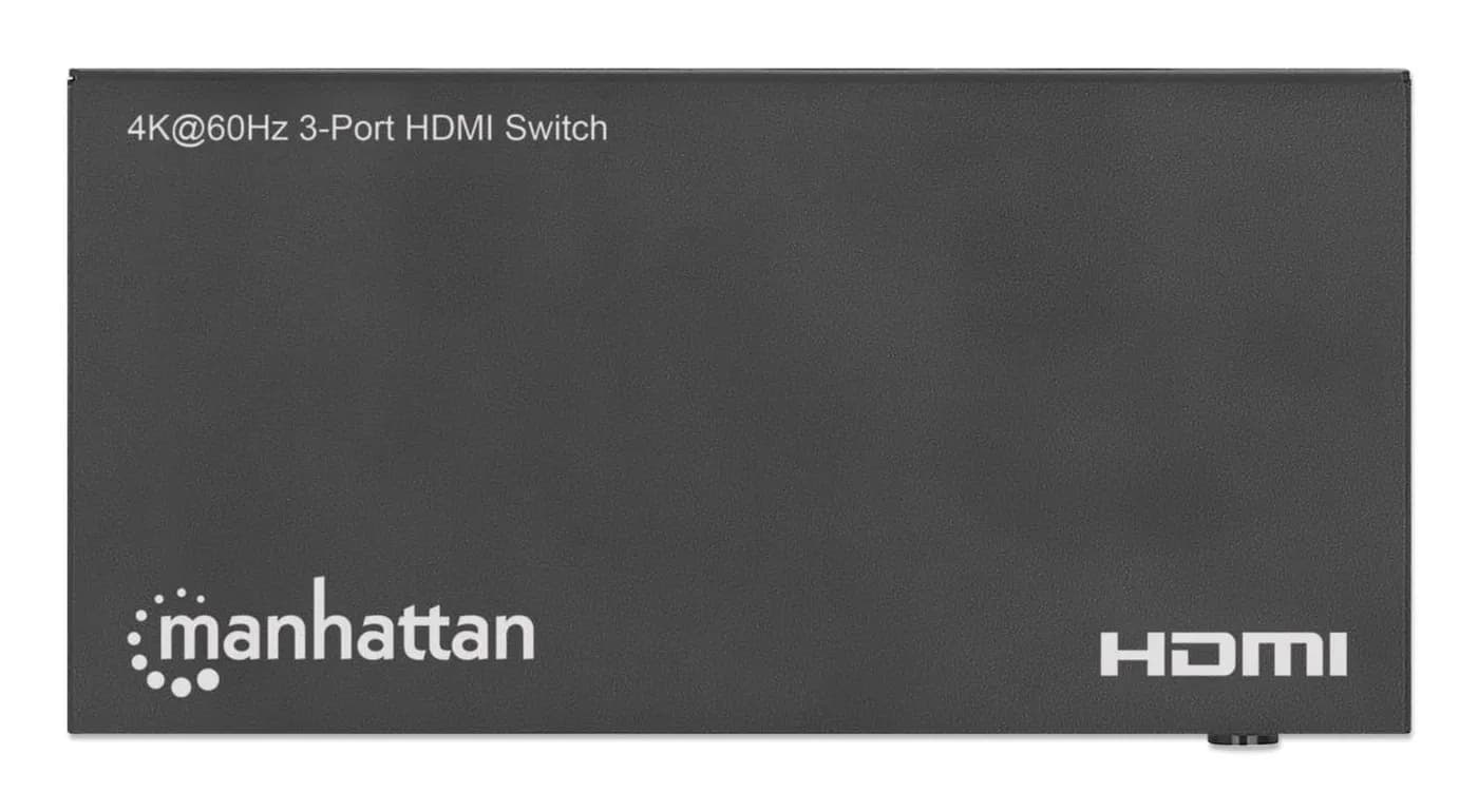 Manhattan Alterna entre tres entradas HDMI en una salida HDMI (3x1), 4 9