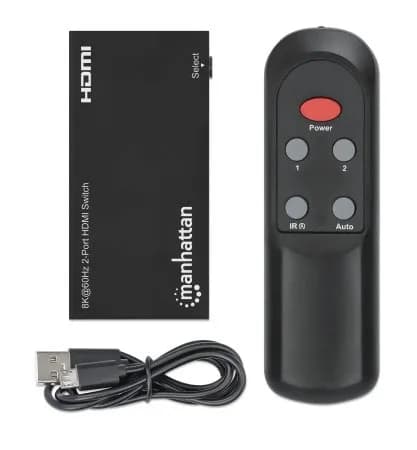 Manhattan 207942 conmutador de vídeo HDMI 7