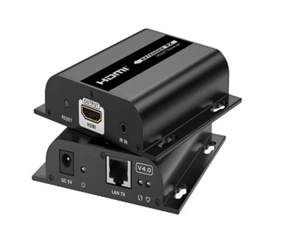 SAXXON LKV38340- Kit extensor HDMI sobre IP/ Resolucion 1080p/ Cat 5e/ 4