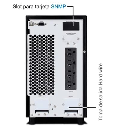 CDP UPO11-3 - UPS online 3000VA / 2700W / 4 Terminales de salida / Bat 5