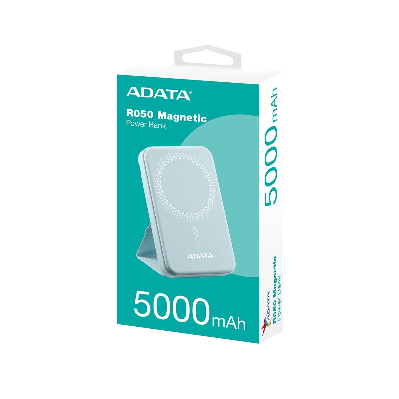 ADATA R050 Polímero de litio 5000 mAh Cargador inalámbrico Azul 6