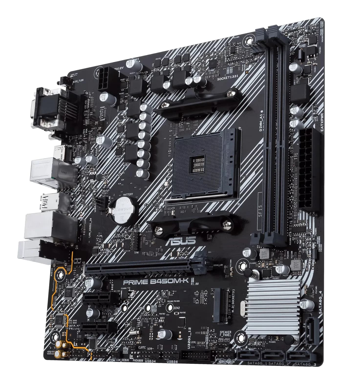 TARJETA MADRE ASUS PRIME A520M-K/CSM, MICRO-ATX, SOCKET AM4, AMD A520, 4