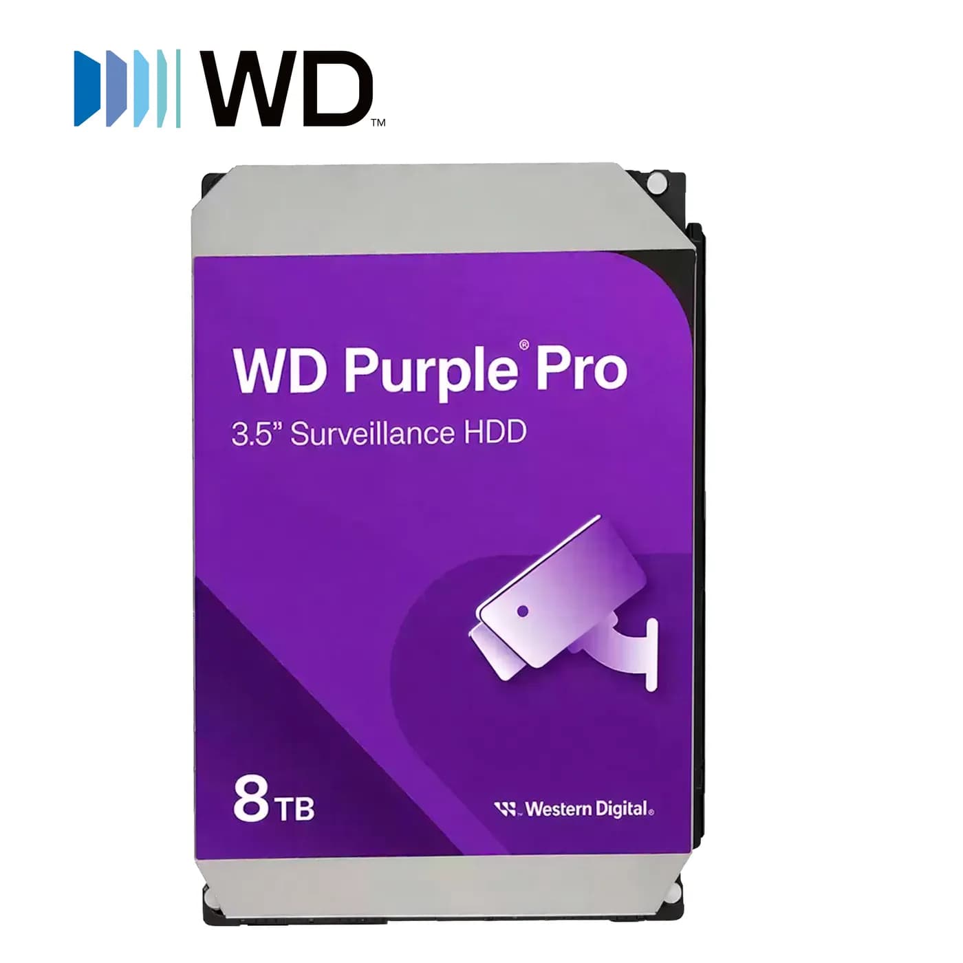 DISCO DURO DD 8TB SATA WD PURPLE PRO WD8002PURP 24/7 OPTIMIZADO PARA V 3
