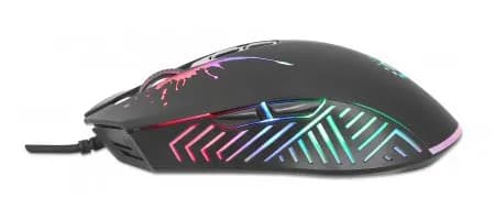 Manhattan Mouse Gaming Óptico cableado USB con iluminación LED 4