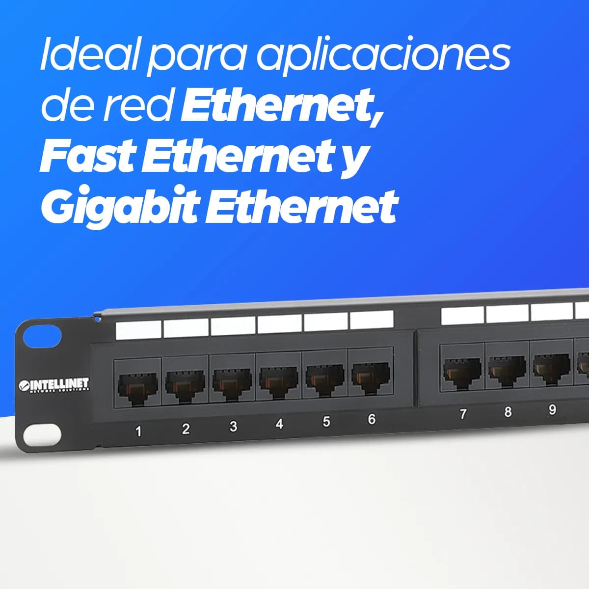 Intellinet Panel de Parcheo Cat6 7
