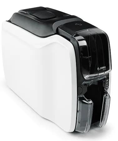 Zebra ZC100 impresora de tarjeta plástica Pintar por sublimación/Trans 3