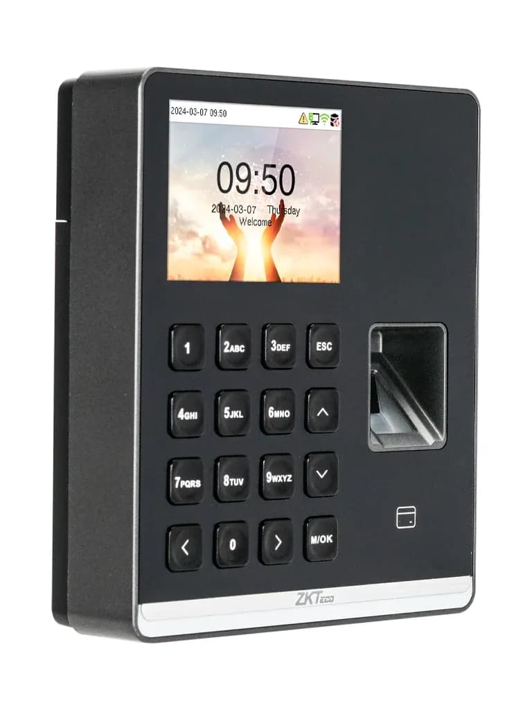 ZKTECO M1 - Control de Asistencia con Huella Digital BioID+ (500), Tar 4