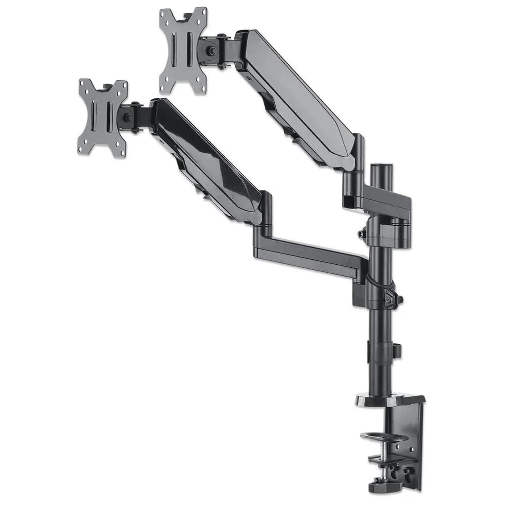 Manhattan Soporte universal para dos monitores, con pistón a gas 4