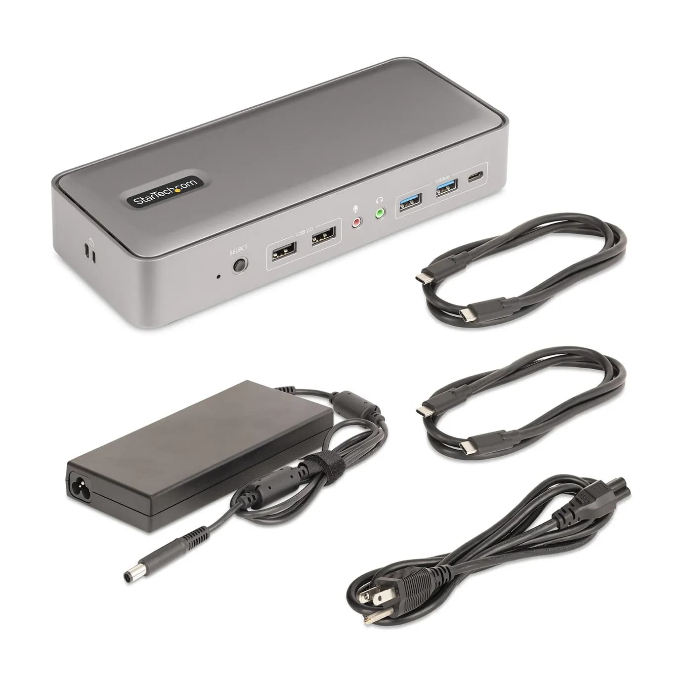 StarTech.com 129N-USBC-KVM-DOCK base para laptop o replicador de puert 7