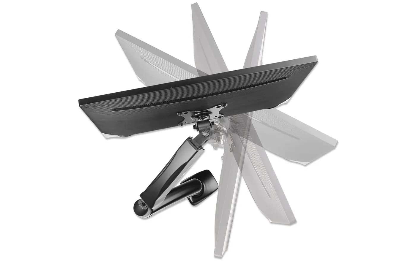 Manhattan Soporte de aluminio con pistón de gas para un monitor 5