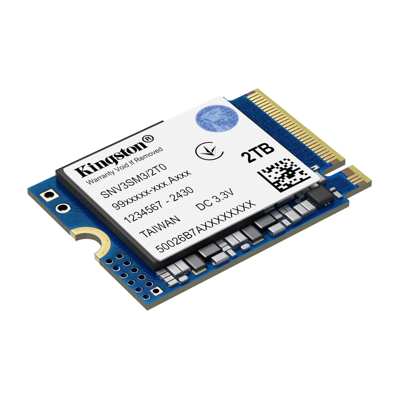 Kingston Technology NV3 2 TB M.2 PCI Express 4.0 NVMe 3D NAND 2
