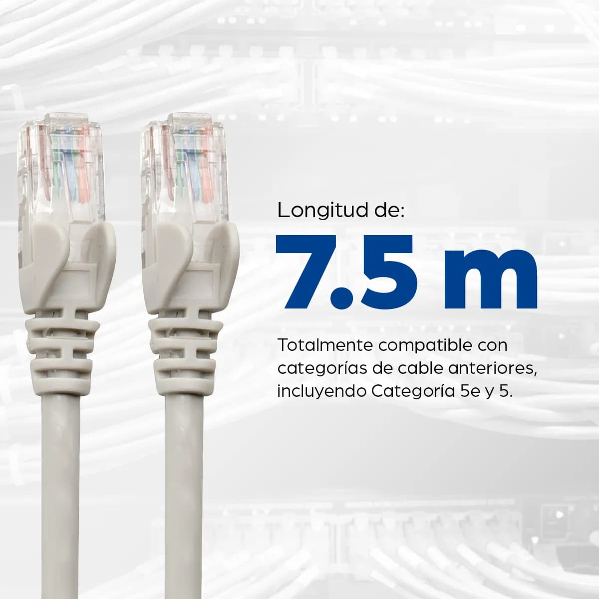 Intellinet Cable de red Cat6, UTP 5