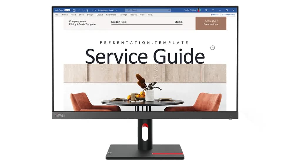 Lenovo ThinkVision S24i-30 monitor de computadora 60.5 cm (23.8") 1920 3