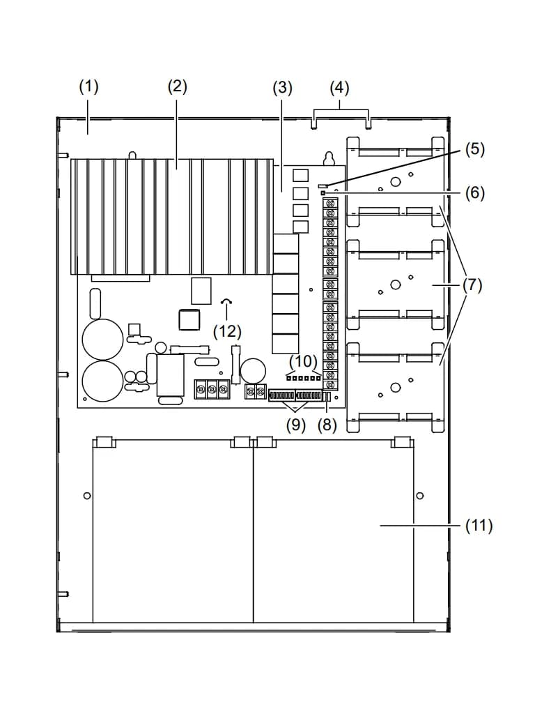 KIDDE F_BPS10A - Fuente de Alimentación 10 AMP 2