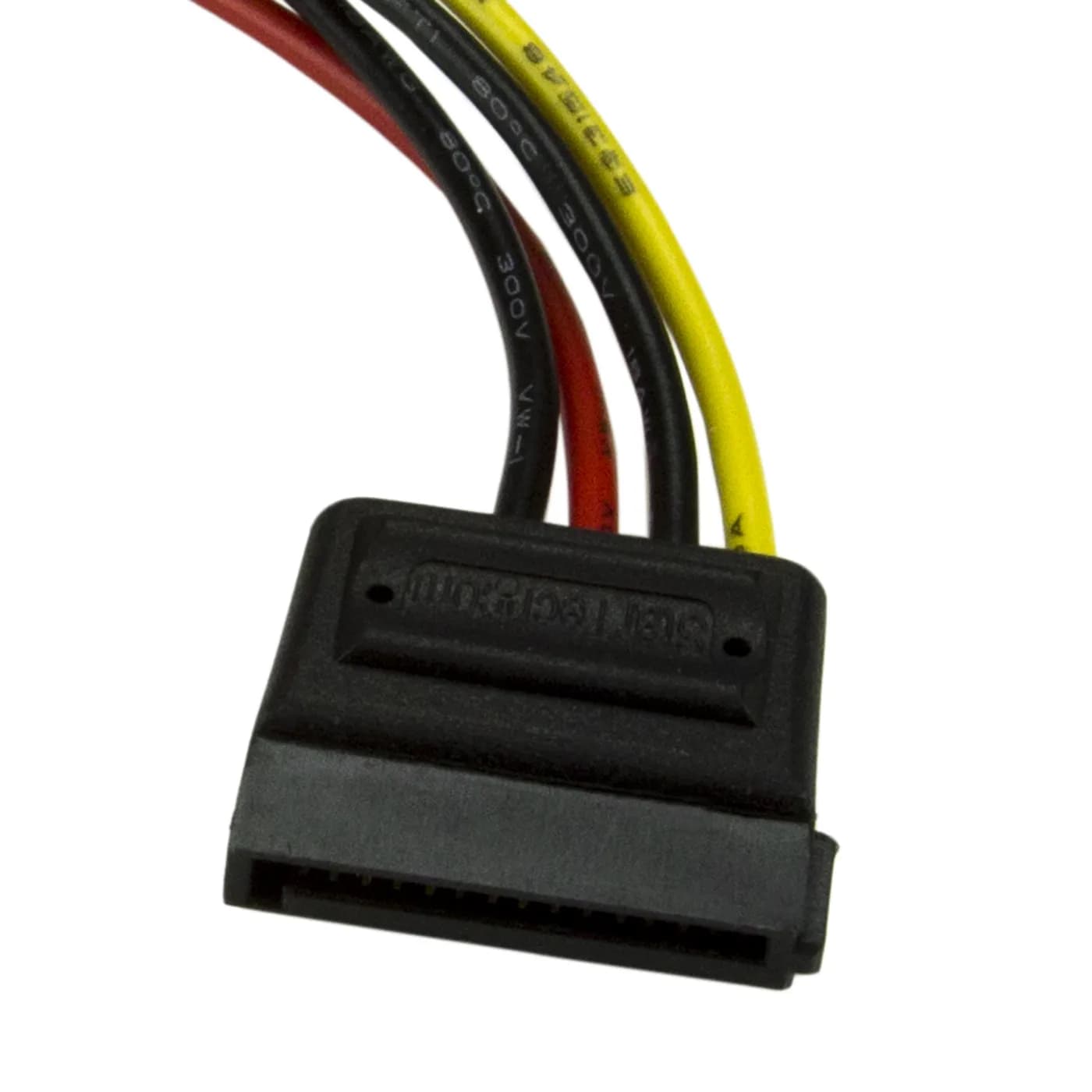 StarTech.com Cable Adaptador de 15cm de Alimentación LP4 4 Pines a SAT 3