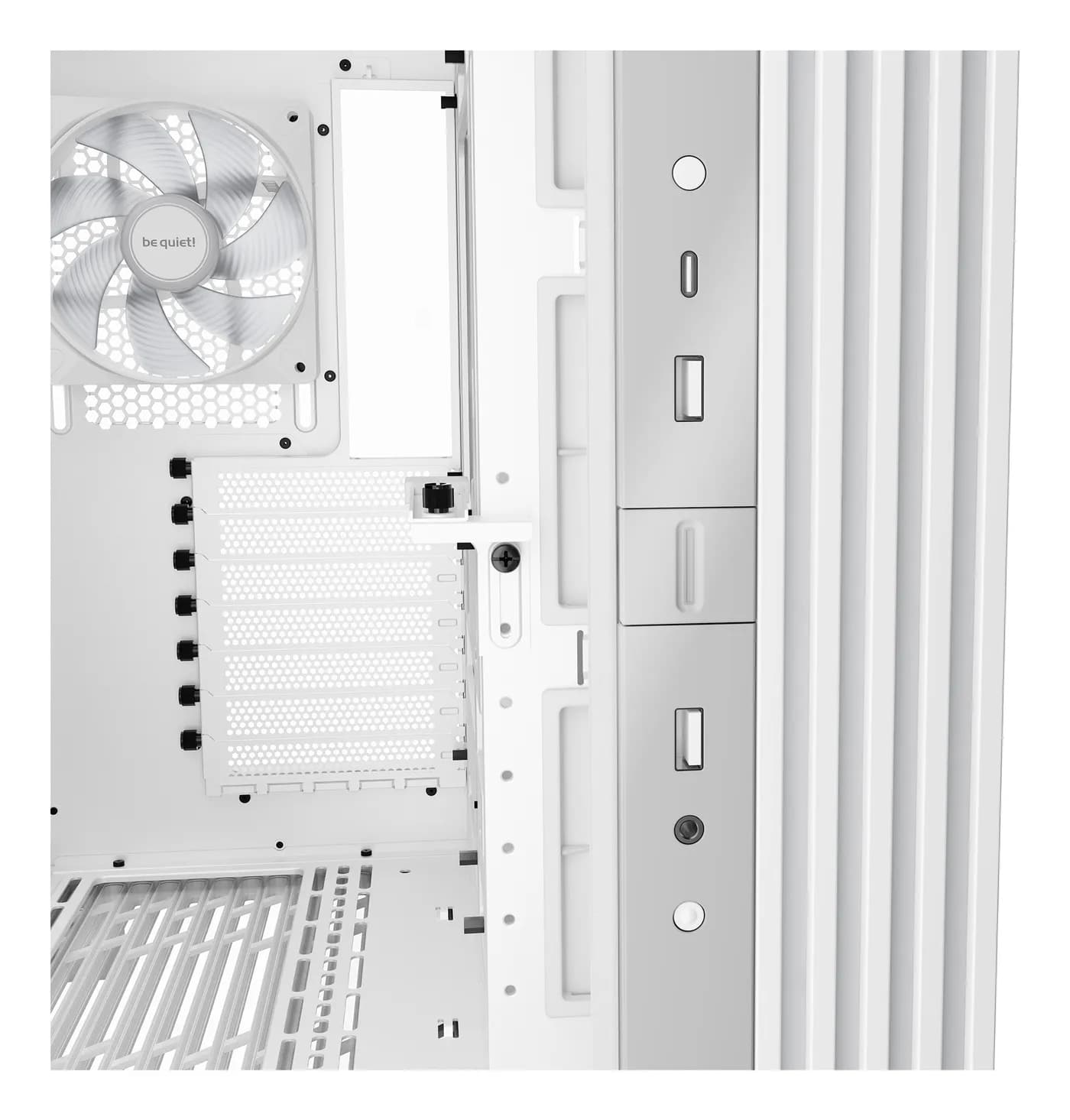 be quiet! LIGHT BASE 600 LX White Midi Tower Blanco 5