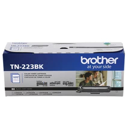 Brother TN-223BK cartucho de tóner 1 pieza(s) Original Negro 5