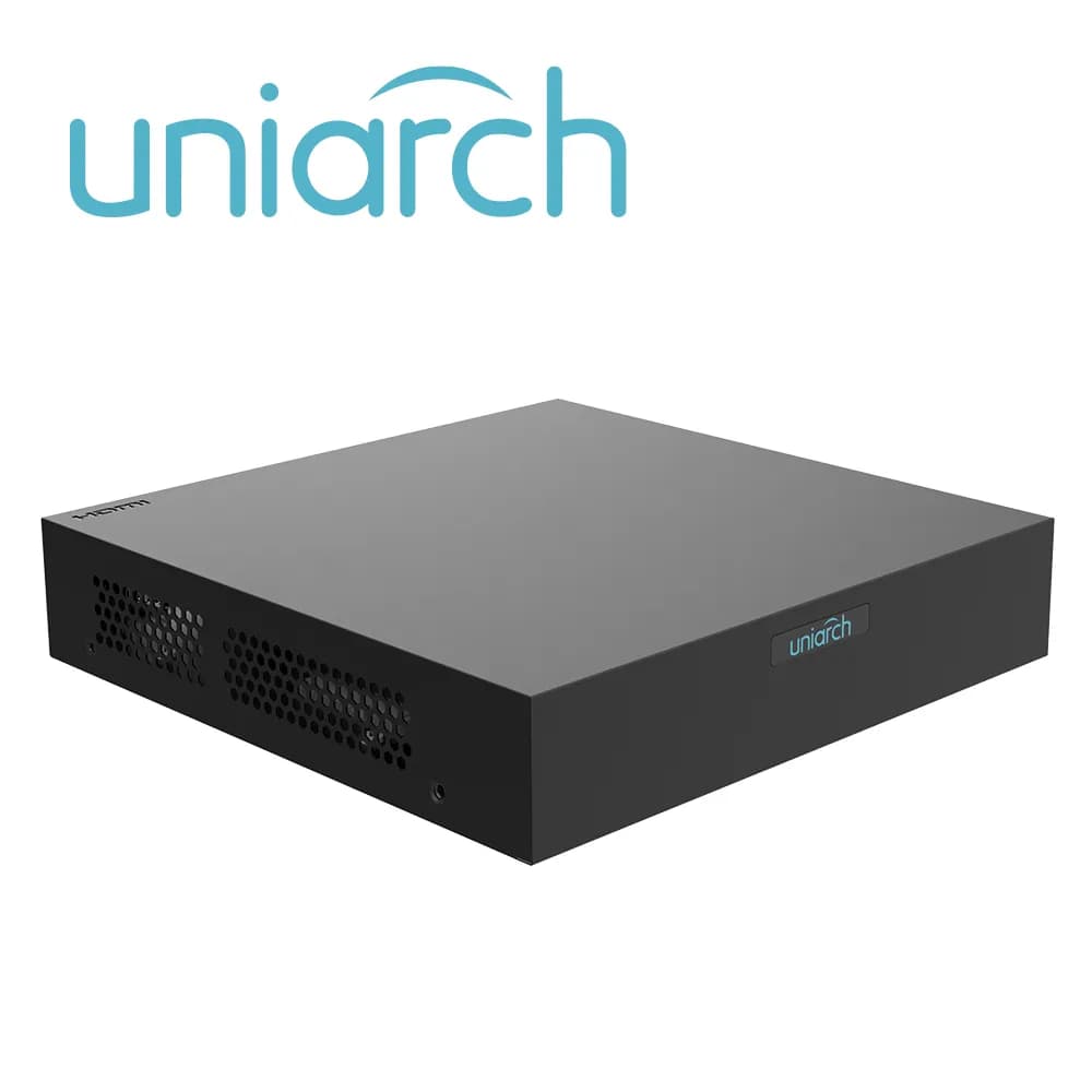 NVR UNIARCH 4 CANALES NVR-104S3-P4-ECO / PLUG&PLAY / 6 MP/ CAPACIDAD 1 2