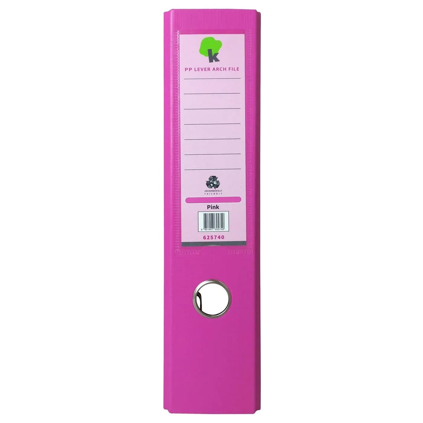 TECHMAKRO CARPETA 3 IN PARA ARCHIVO DE CARTON FORRADO DE PVC, ROSA paí 2