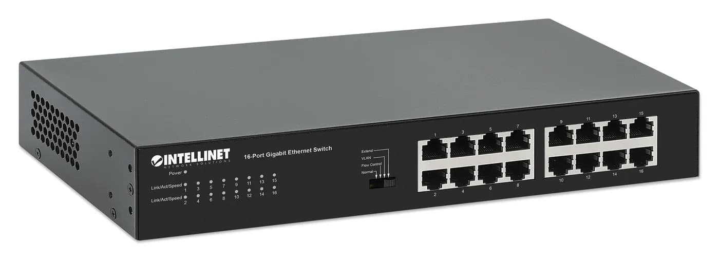 Intellinet 561815 dispositivo de redes Gigabit Ethernet (10/100/1000)  2