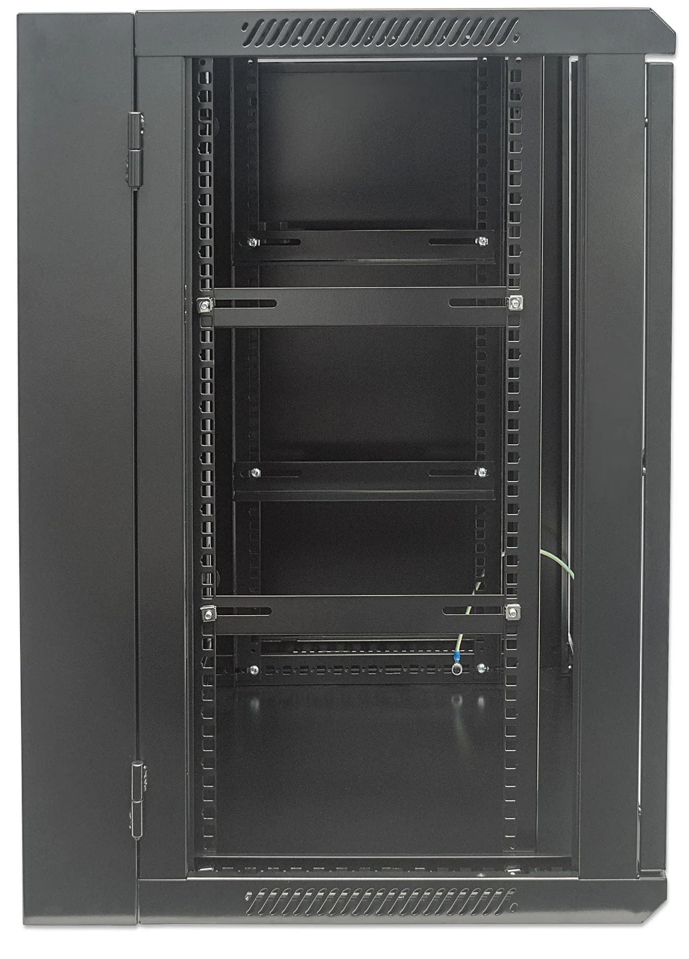 Intellinet 711845 armario rack 9U Bastidor de pared Negro 4