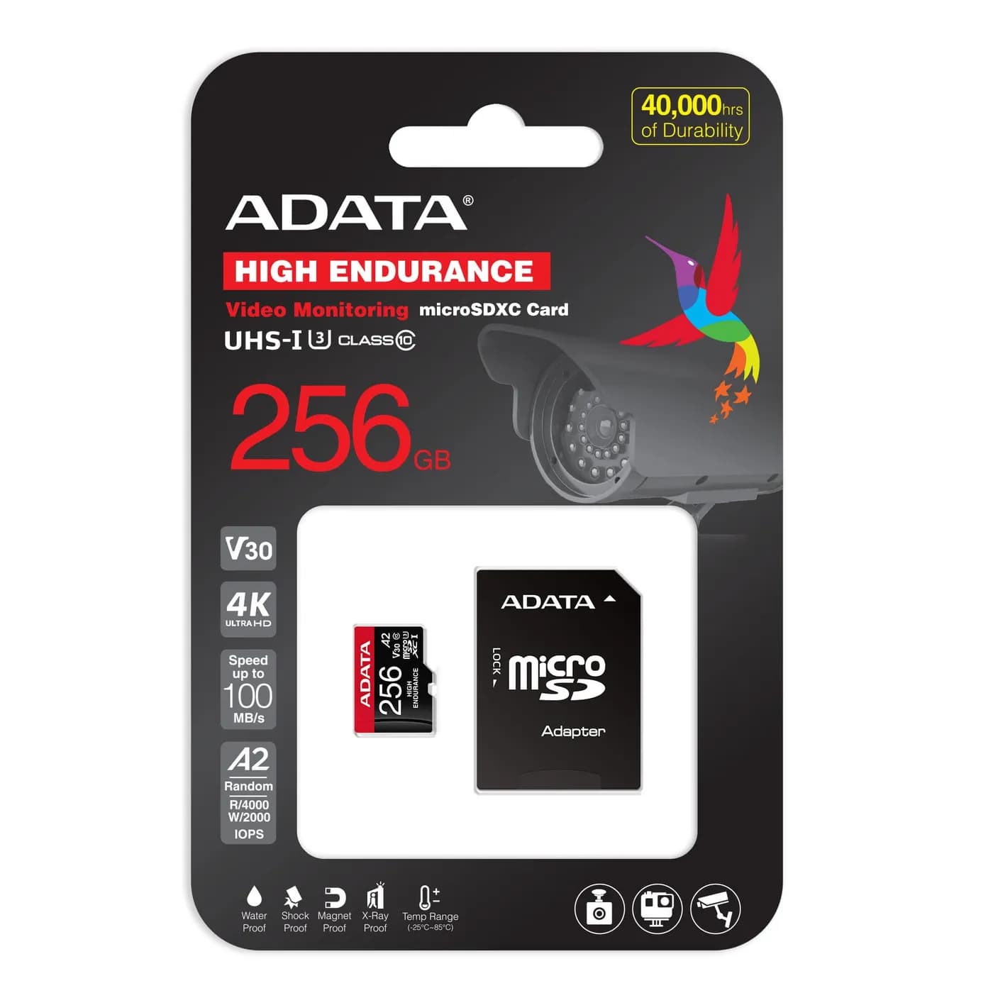 ADATA AUSDX256GUI3V30SHA2-RA1 memoria flash 256 GB MicroSDXC UHS-I Cla 5