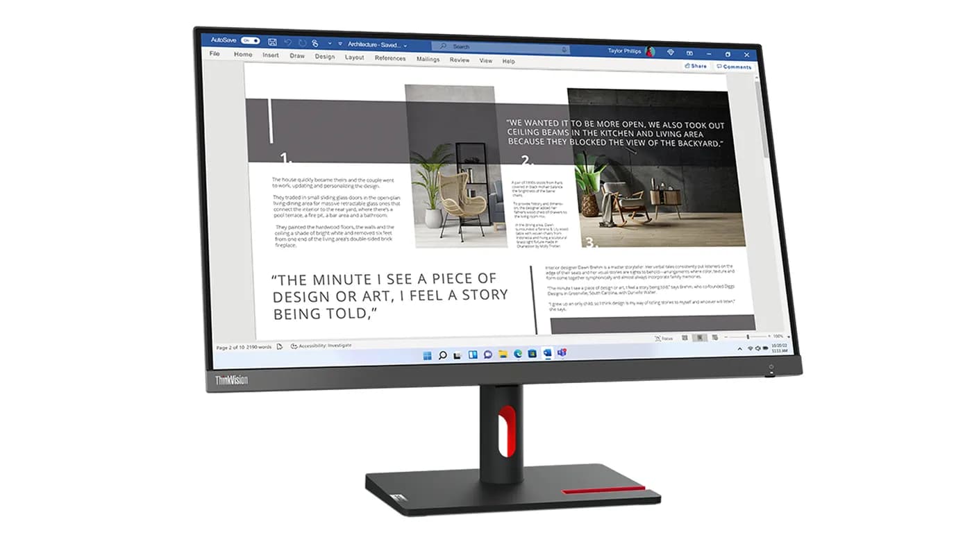 Lenovo ThinkVision S27i-30 monitor de computadora 68.6 cm (27") 1920 x 6