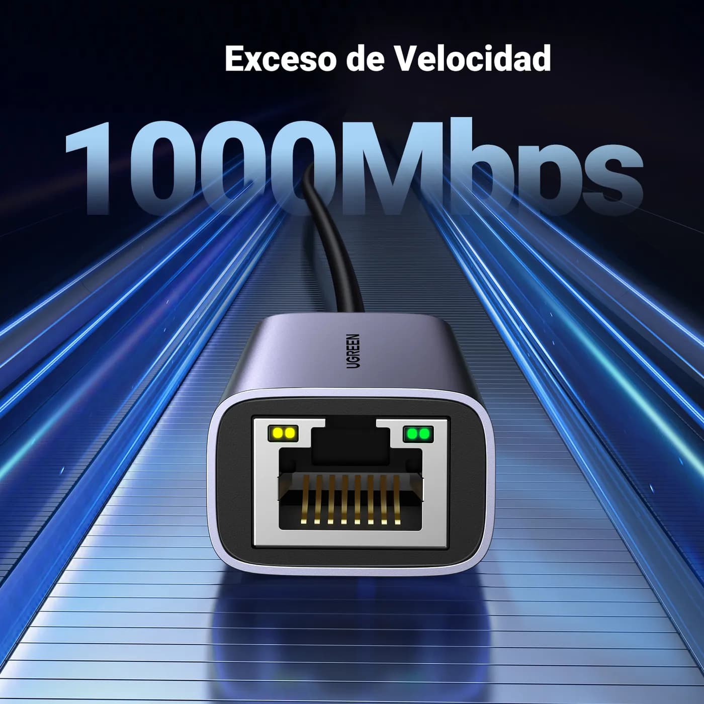 Ugreen 50737 tarjeta de red Ethernet 1000 Mbit/s 6