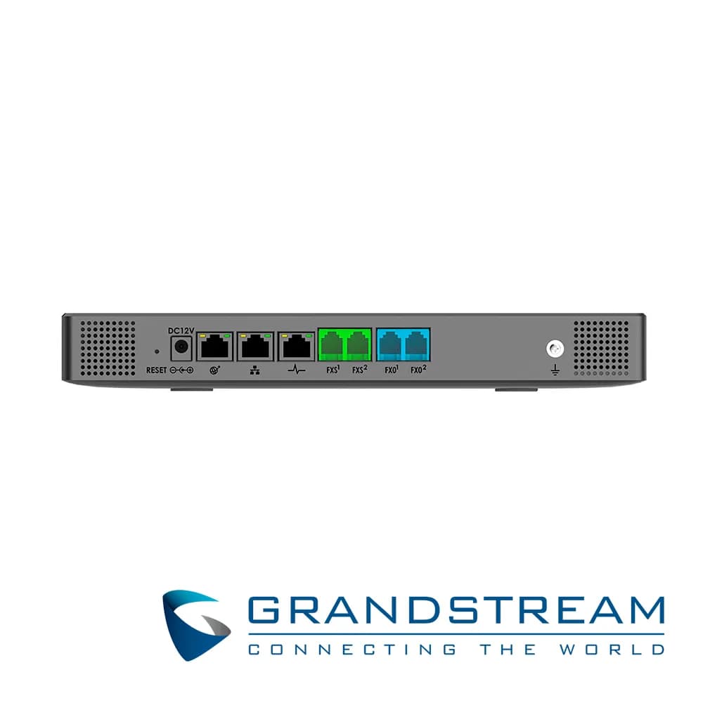 CONMUTADOR IP GRANDSTREAM UCM6302A, SERIE AUDIO, 2 LINEAS (FXO), 2 FXS 3