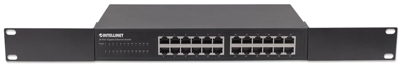 Intellinet 561273 dispositivo de redes Gigabit Ethernet (10/100/1000)  2