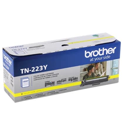 Brother TN-223Y cartucho de tóner 1 pieza(s) Original Amarillo 7