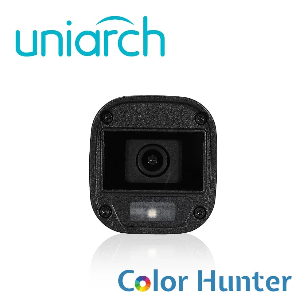 CAMARA ANALOGA MINI BULLET COLORHUNTER UNIARCH UAC-B115-F28-W / 5MP /  2