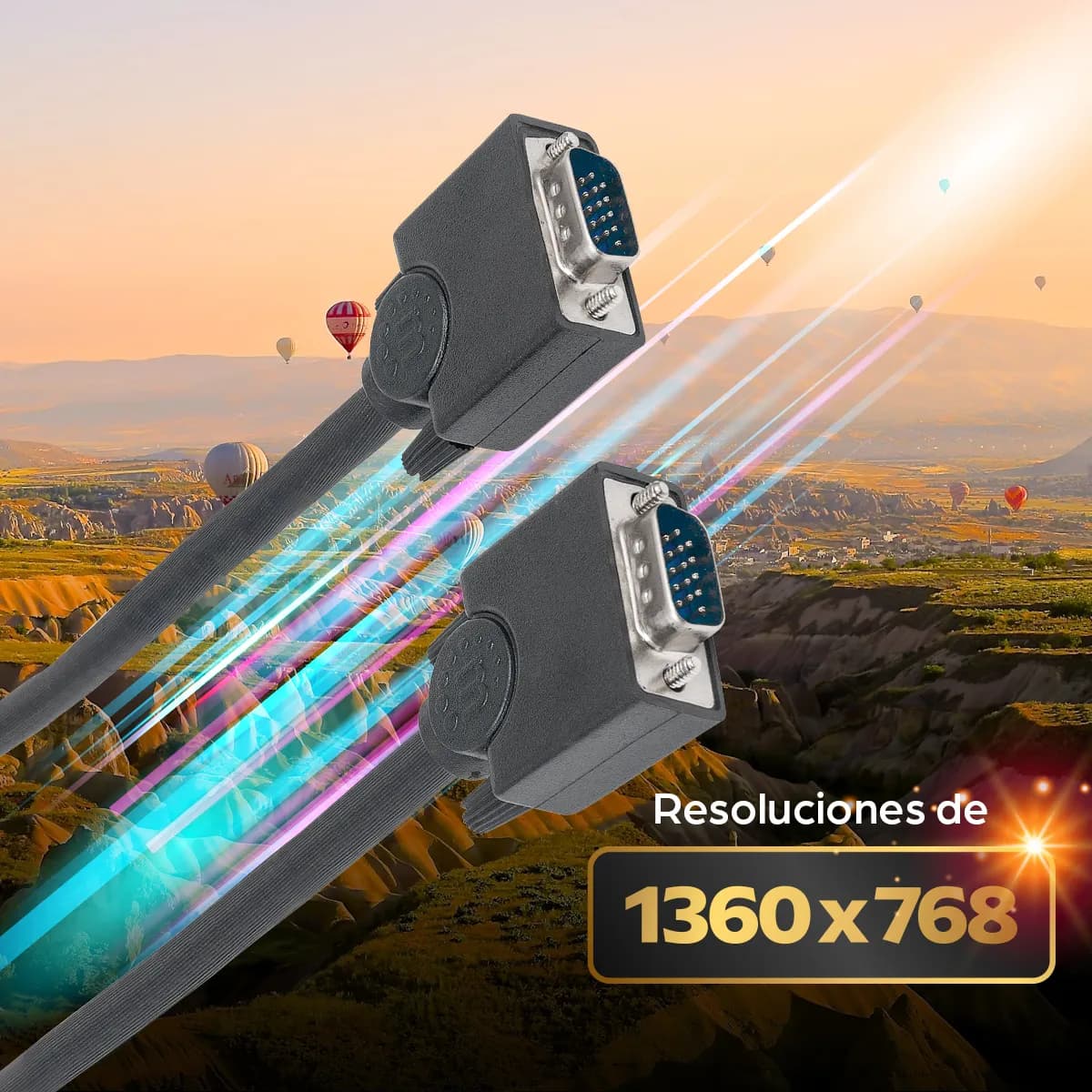 Manhattan Cable para monitor SVGA 5
