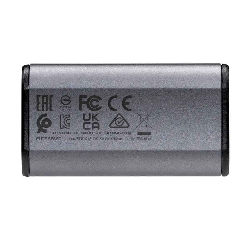 ADATA SE880 500 GB USB Tipo C 3.2 Gen 2 (3.1 Gen 2) Wifi Gris 4