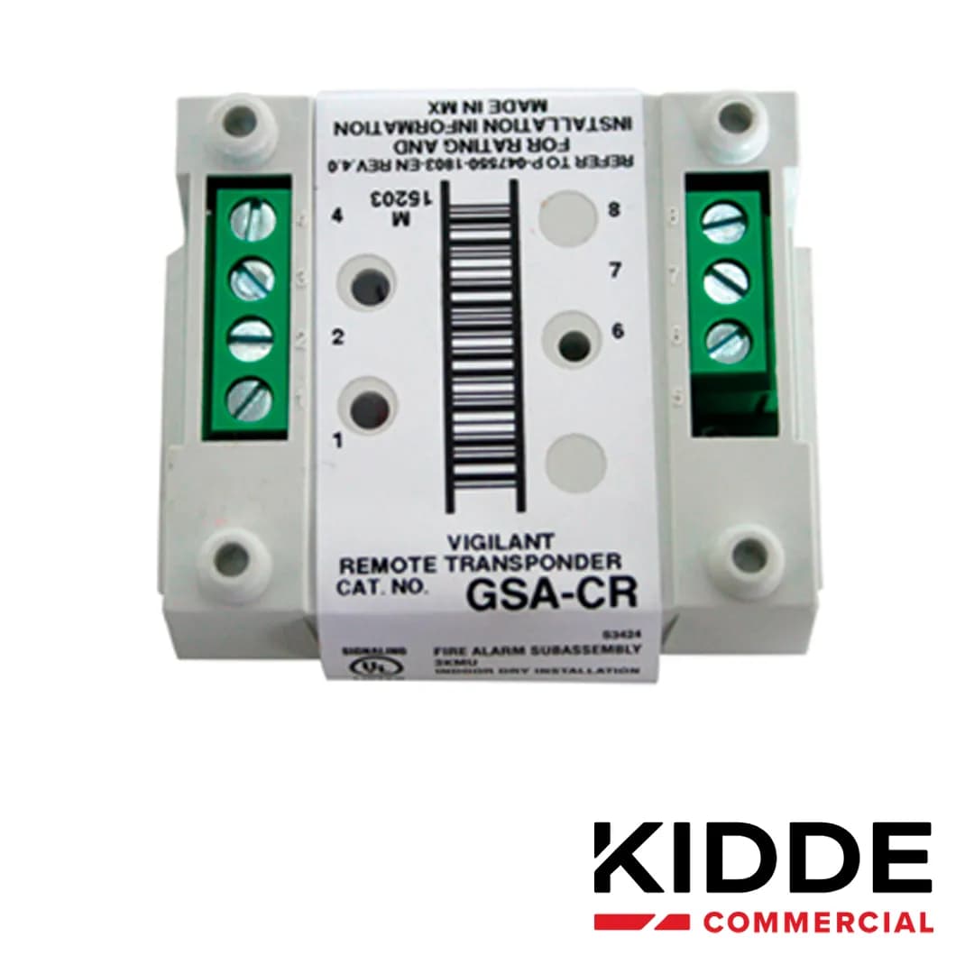 MODULO RELEVADOR VIGILANT GSA-CR CON DIRECCION ELECTRONICA (SIN SWITCH 2