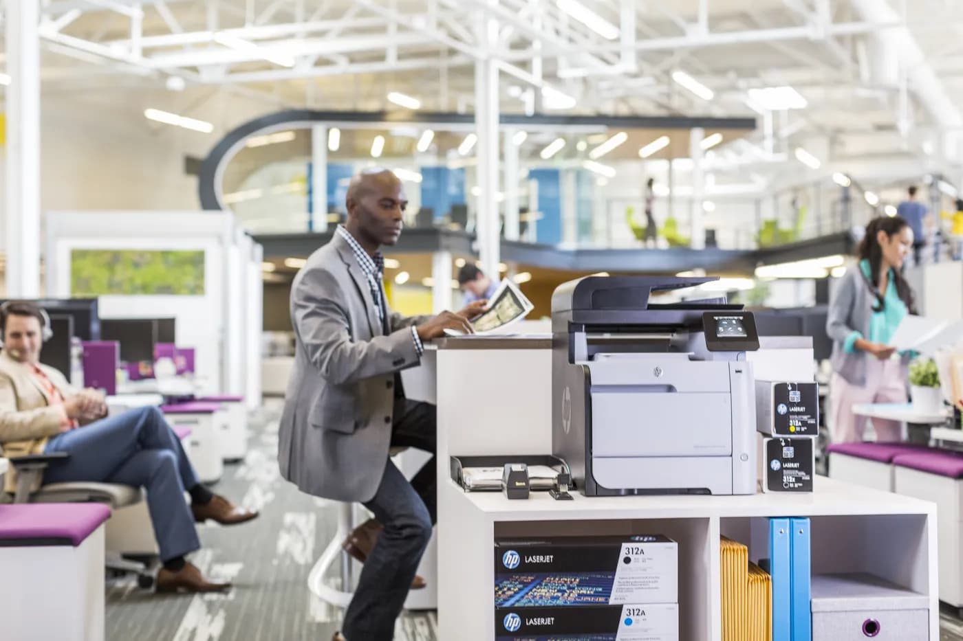 HP Cartucho de tóner LaserJet 312A, cian 4