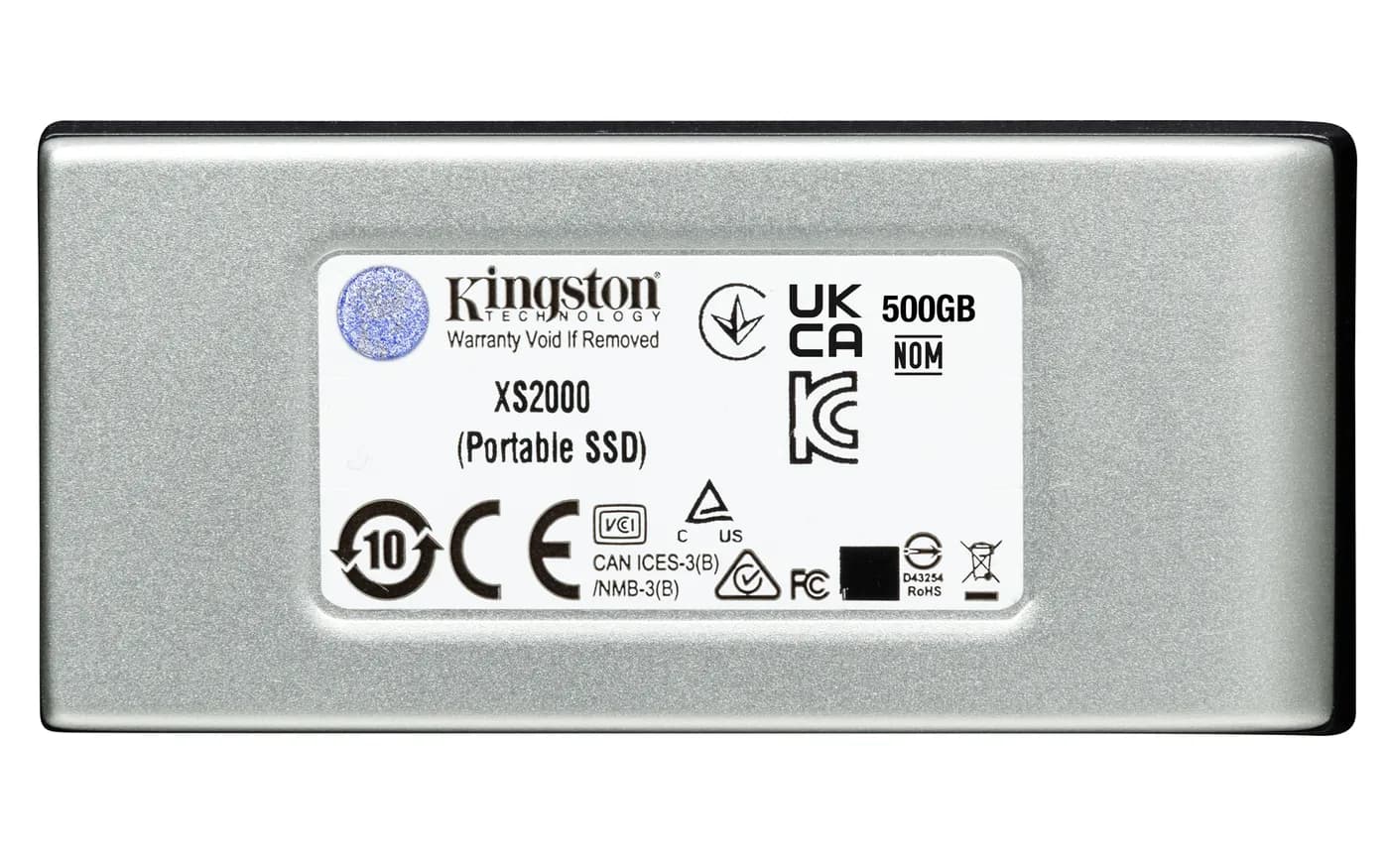 Kingston Technology XS2000 2 TB USB Tipo C 3.2 Gen 2 (3.1 Gen 2) Negro 2