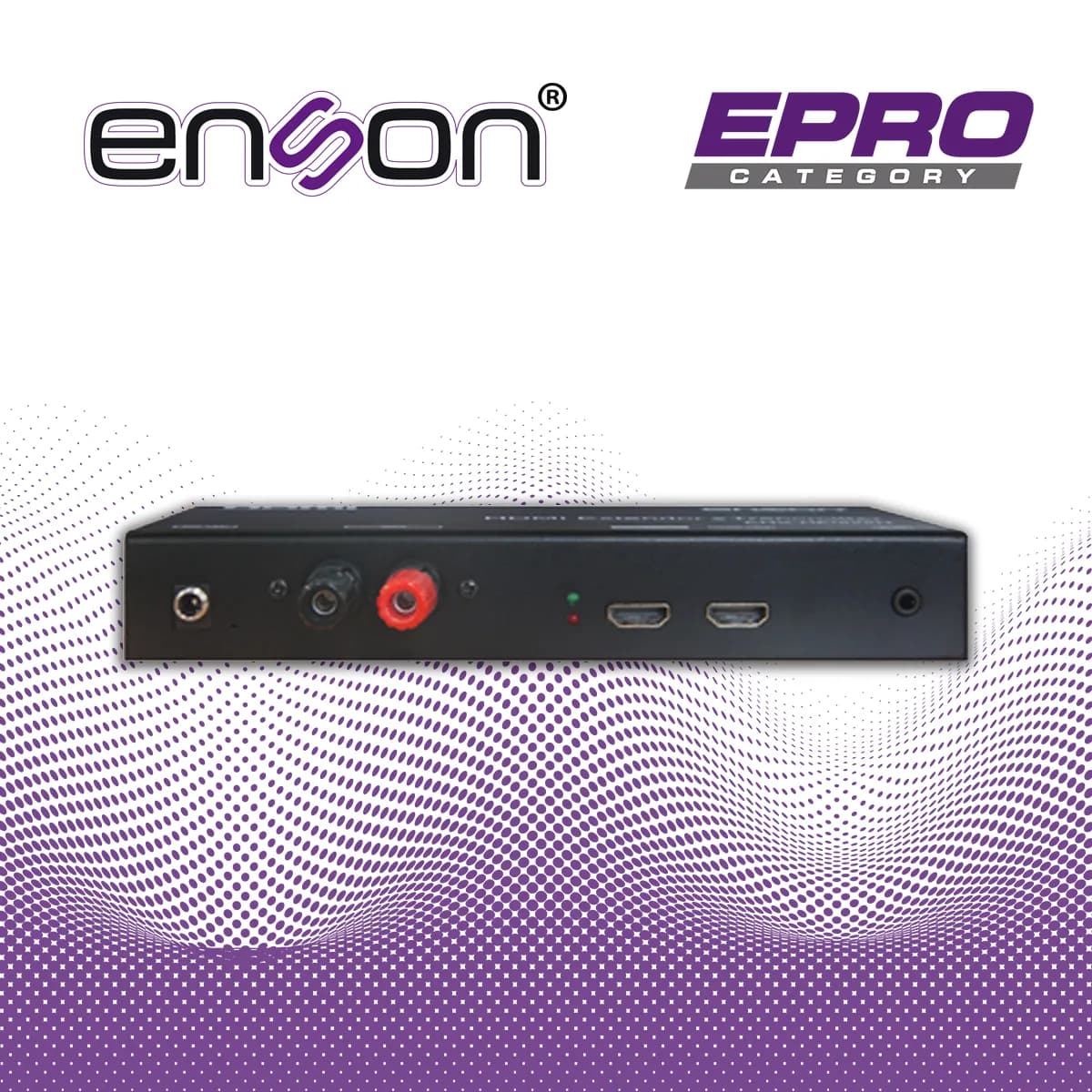 EXTENSOR HDMI 500MTS ENSONDC HE9000T TRANSMISOR X C-HE9000T TRANSMISOR 5